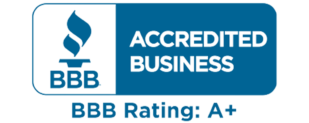 Better Business Bureau Accredited Business, A+ Rating