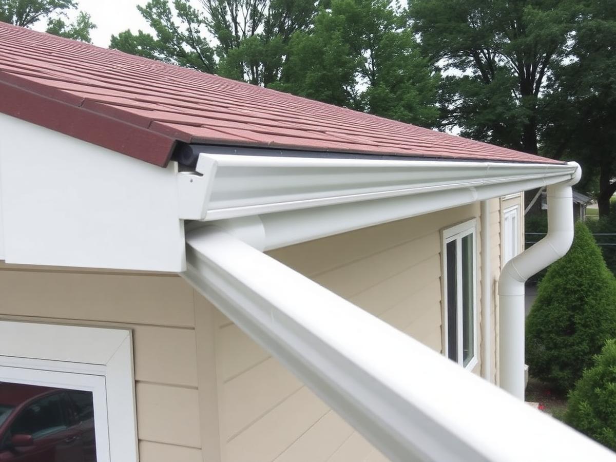 Seamless Gutter Replacement — Exterior project