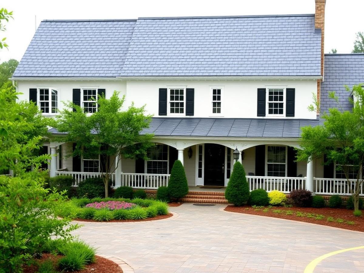 Synthetic Slate Installation — Specialty project